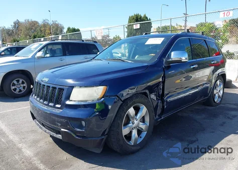 2012 Jeep Grand Cherokee Overland from USA, damaged, VIN 1C4RJFCT8CC347656